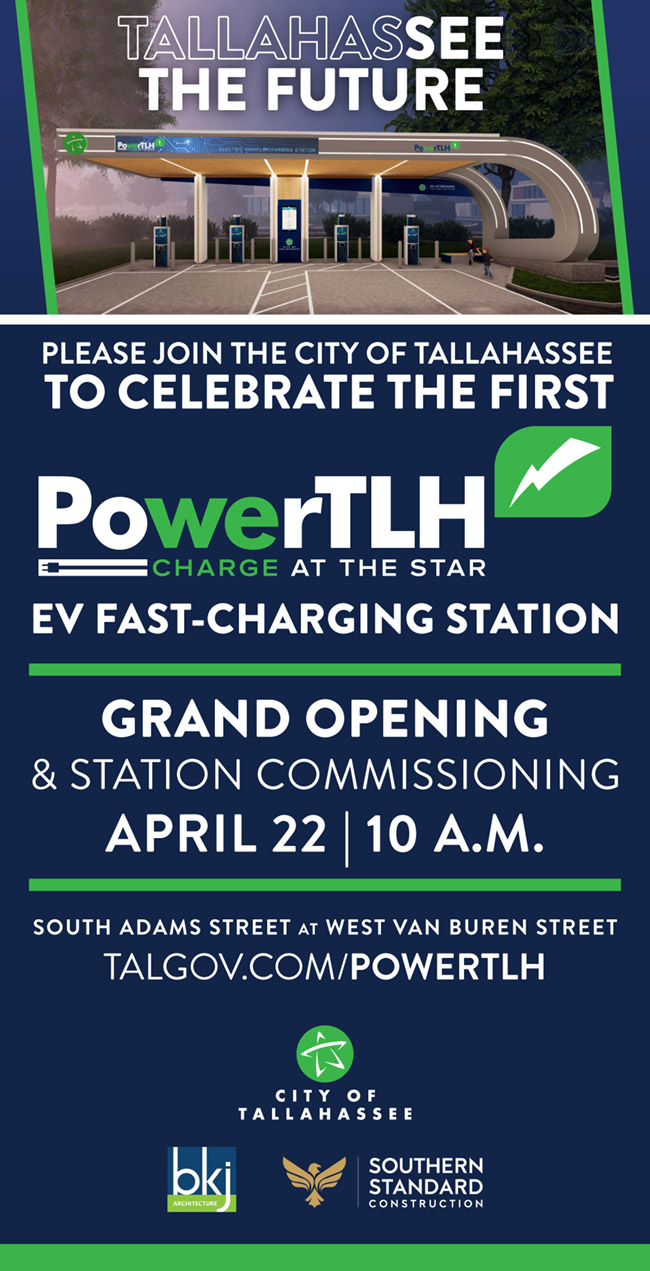 An invite to the ribboncutting event.